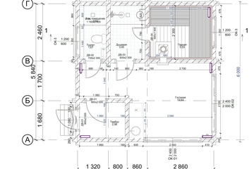 Изображение Дом-Баня из клееного бруса "Новофедоровское" 29,2м² 15