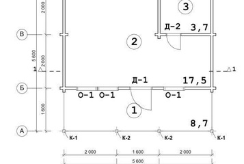 Изображение Небольшой дачный домик из клееного бруса 29,9м² 11