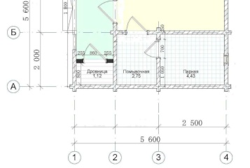 Изображение Дом-Баня из клееного бруса "Истрия" 28,2м² 7