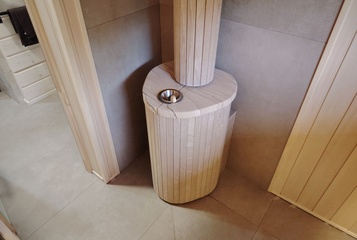 Изображение Дом-Баня из клееного бруса с хозблоком 66.0м² 10