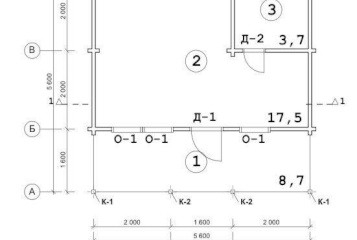 Изображение Небольшой дачный домик из клееного бруса 29,9м² 11