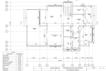 Изображение Дом из клееного бруса в Можайске 293м² 5