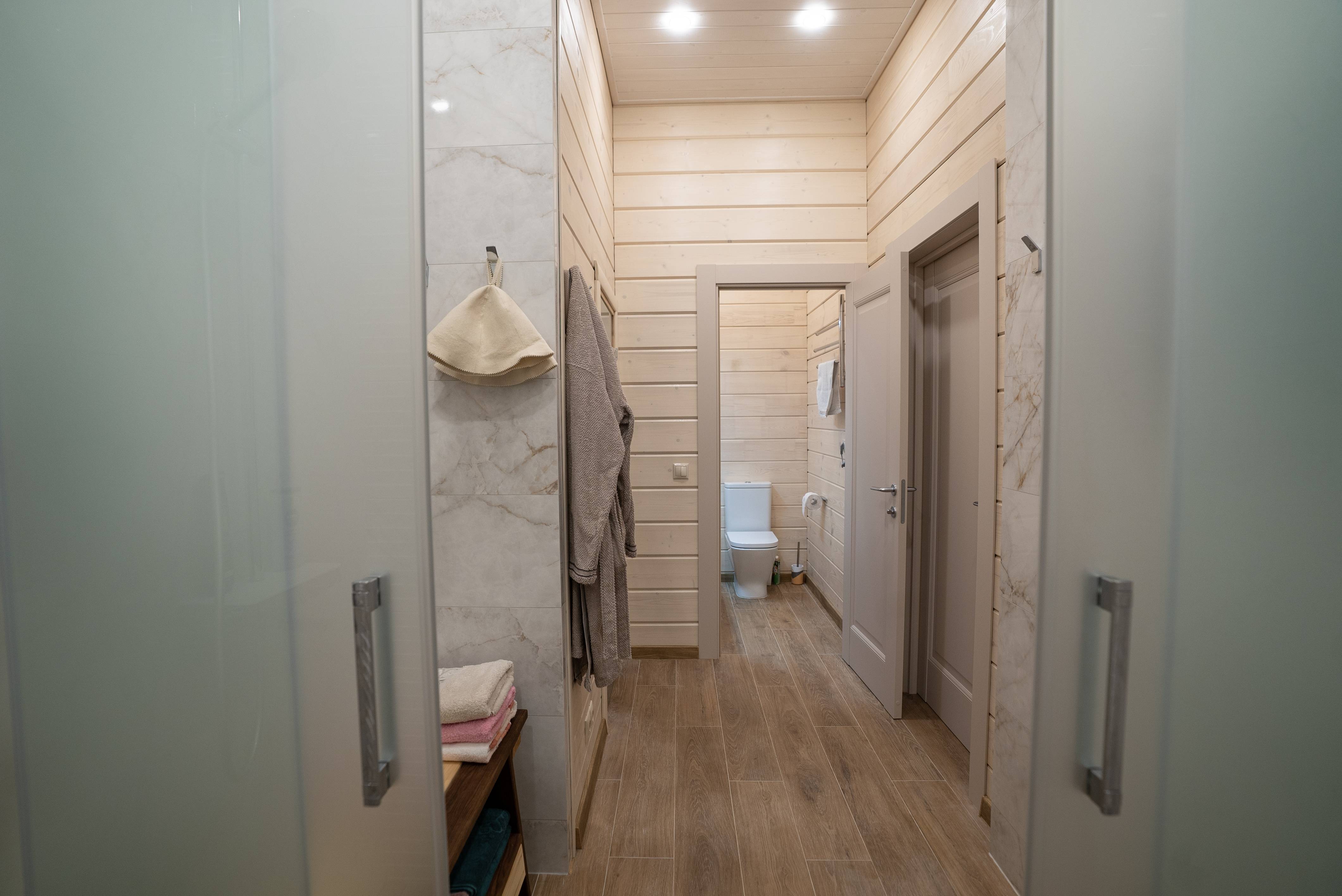 Дом Нерль с баней из клееного бруса