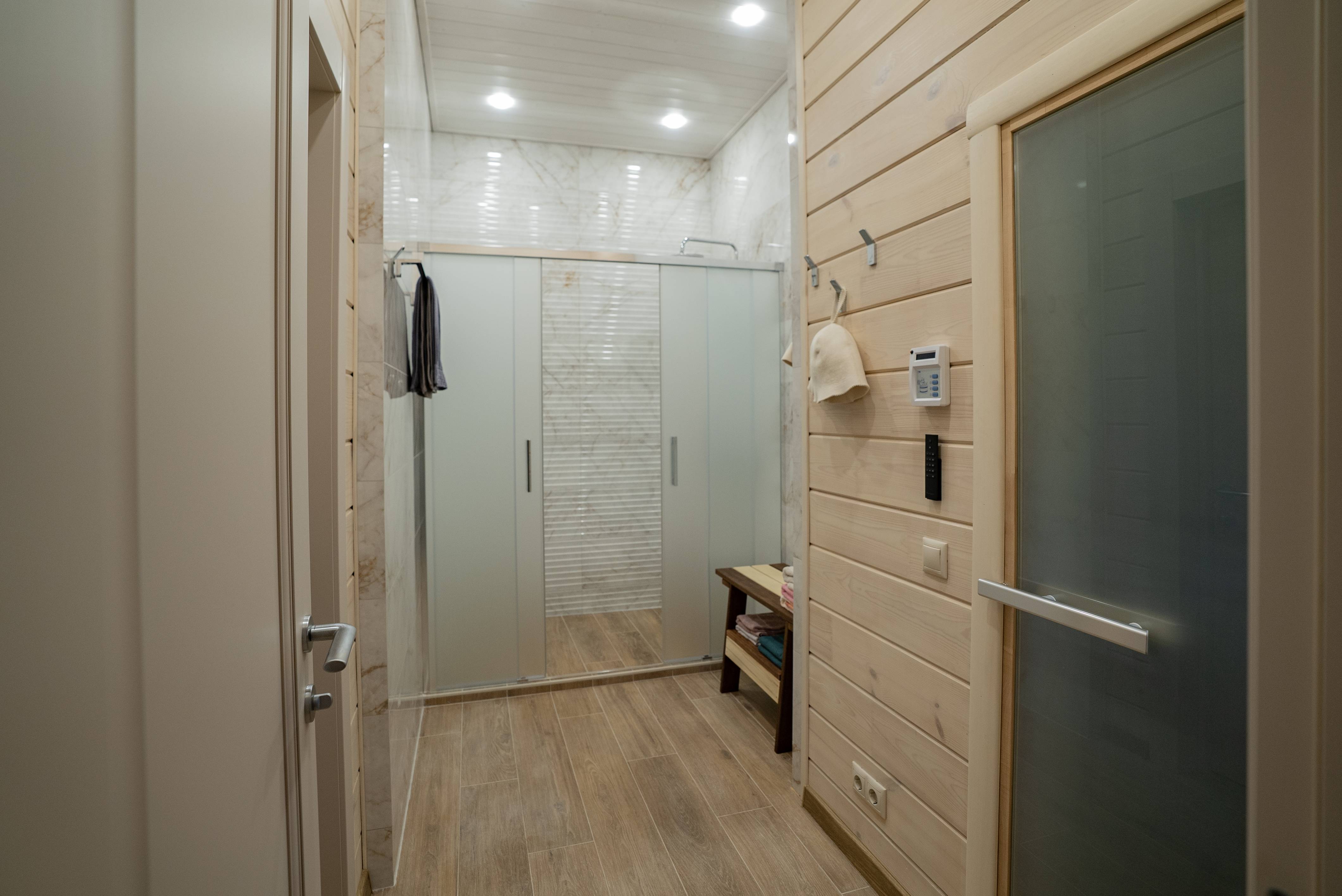 Дом Нерль с баней из клееного бруса