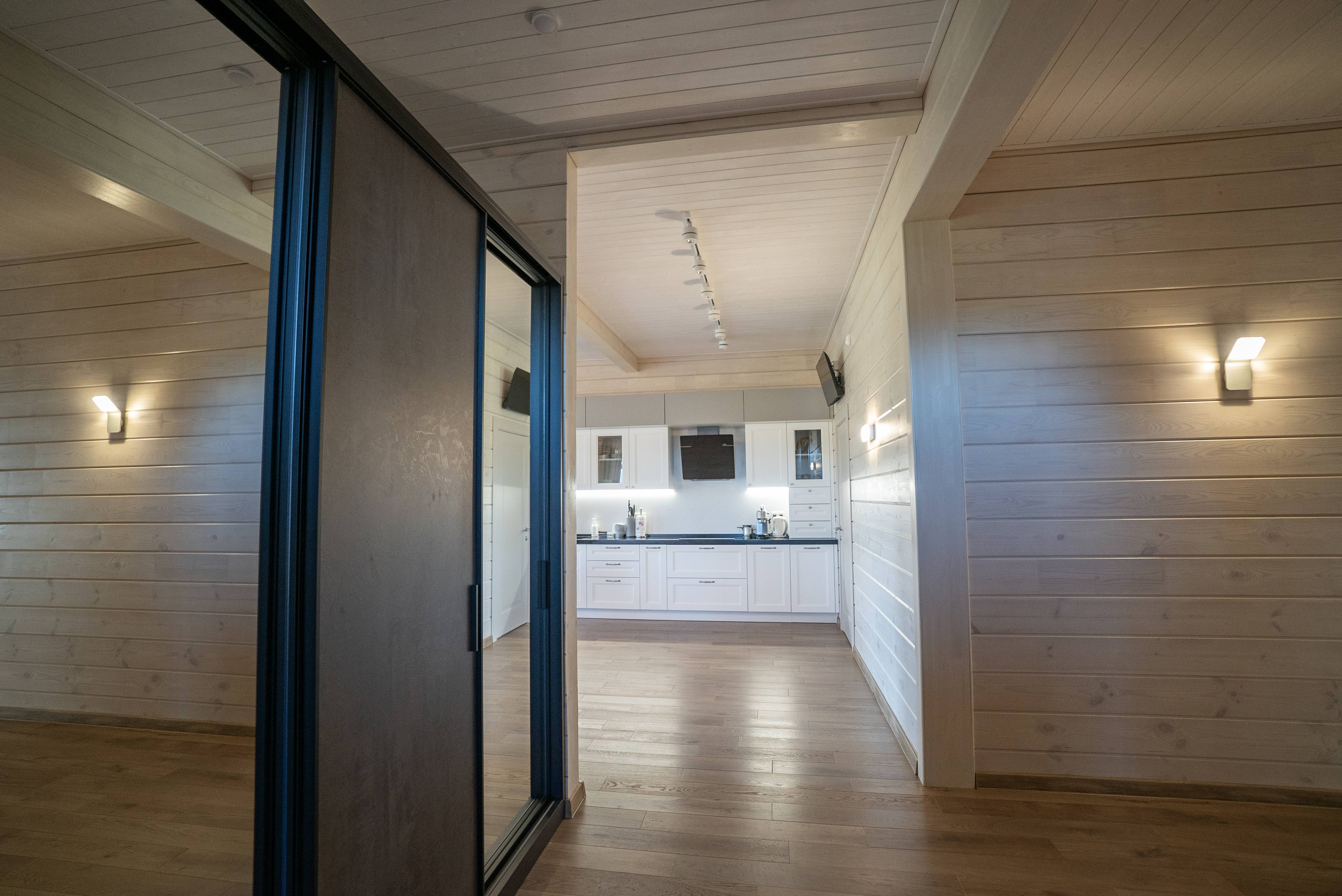 Дом Нерль с баней из клееного бруса