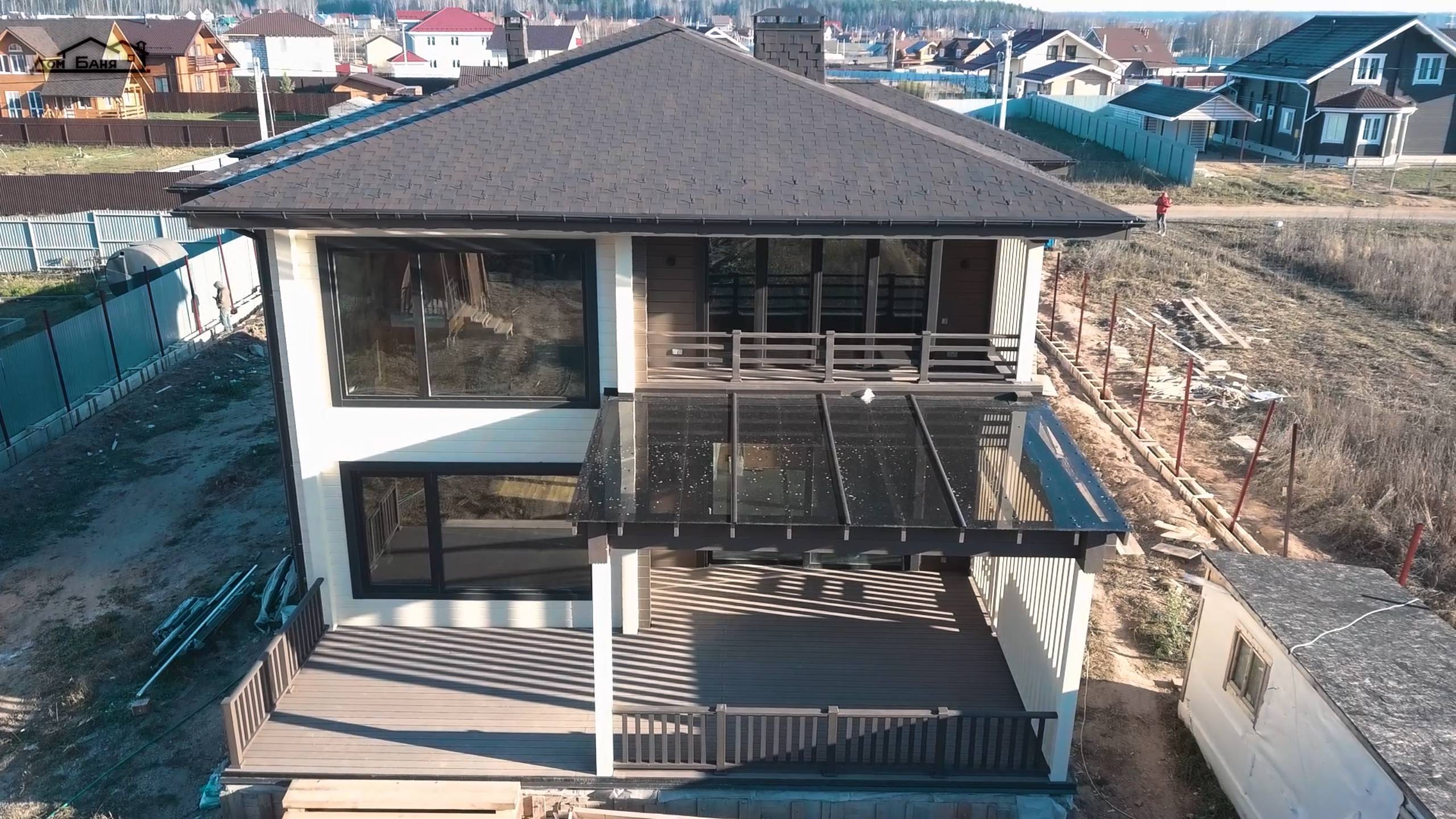 Дом из клееного бруса в Можайске