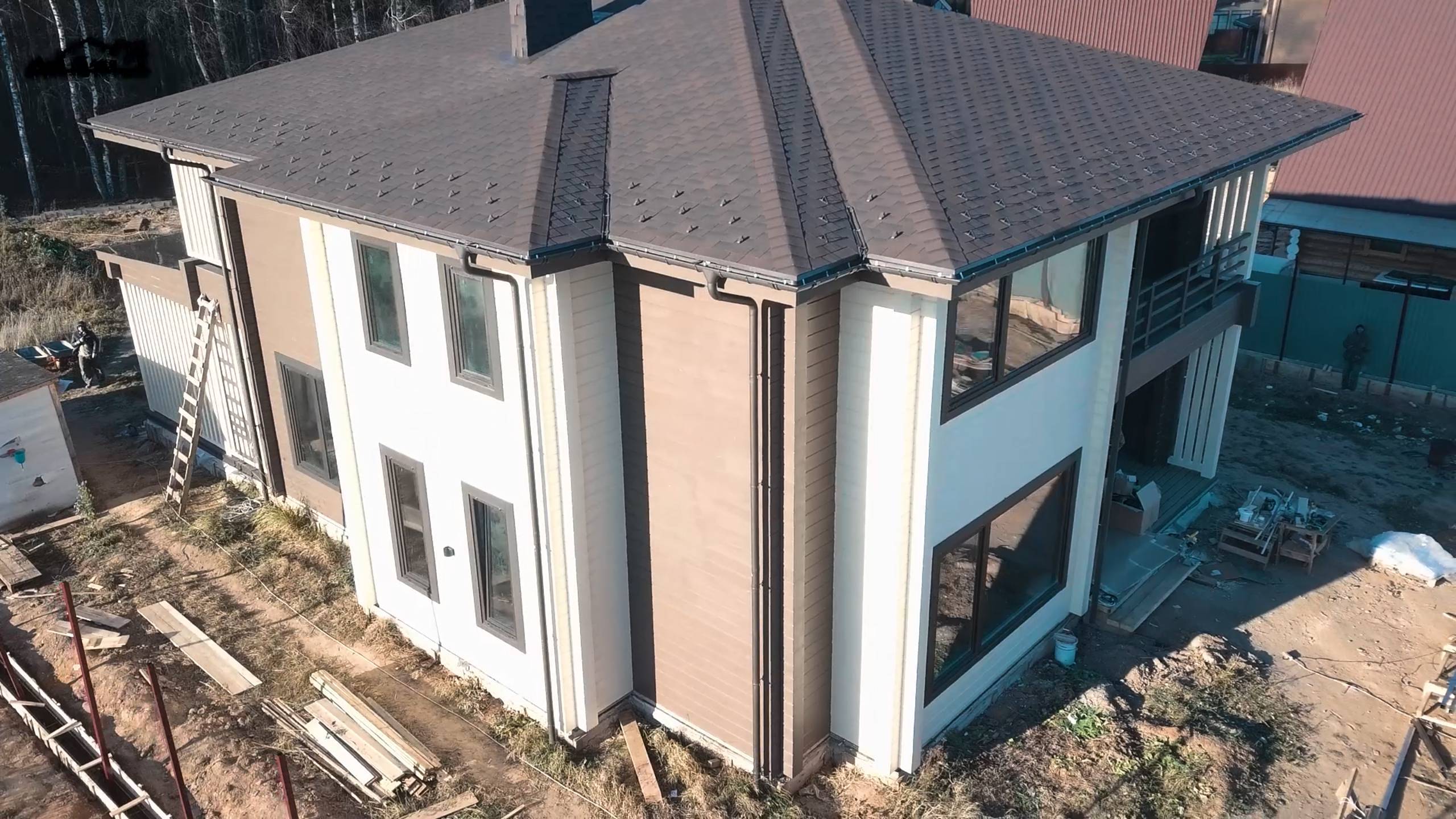 Дом из клееного бруса в Можайске