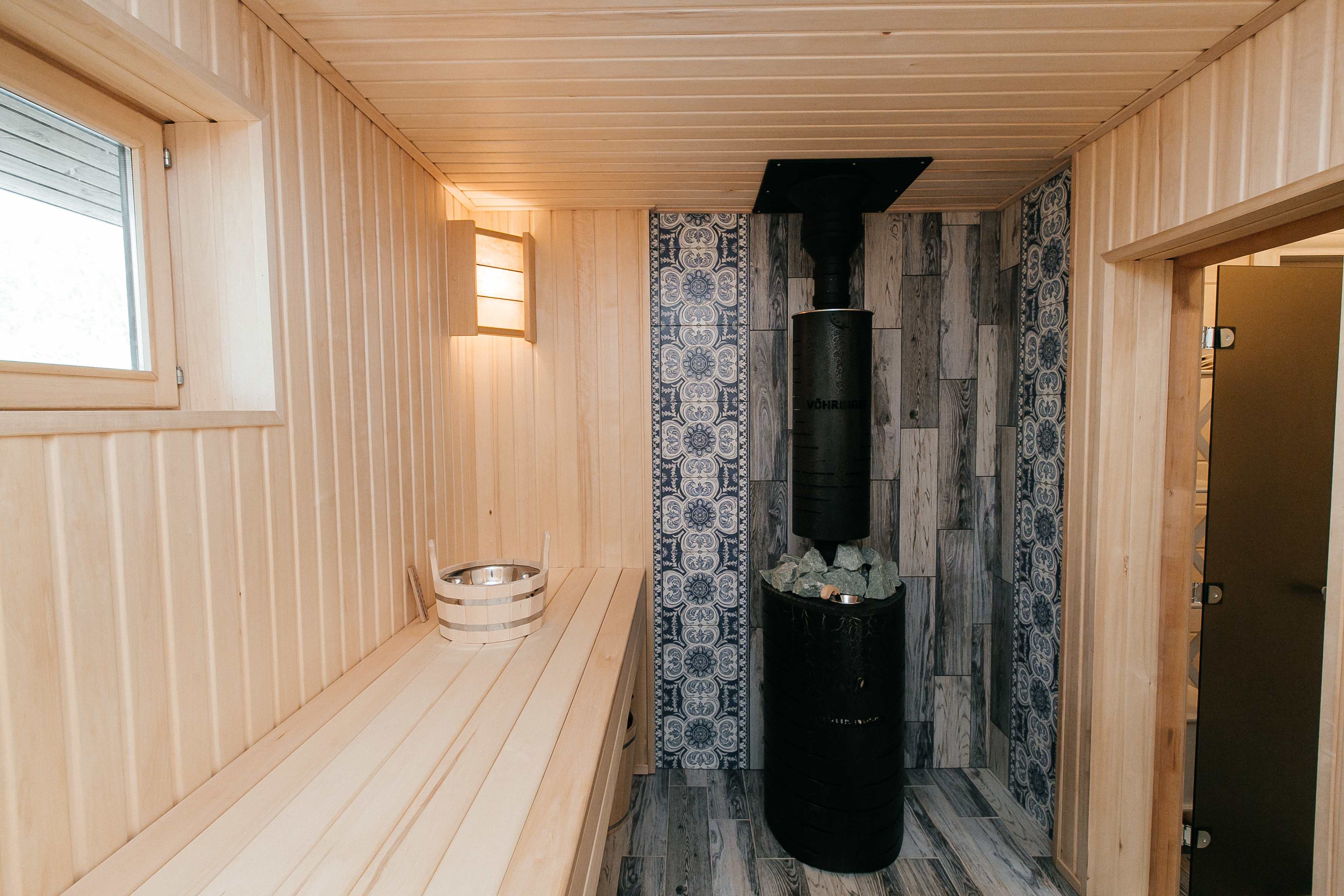 Дом-Баня из клееного бруса