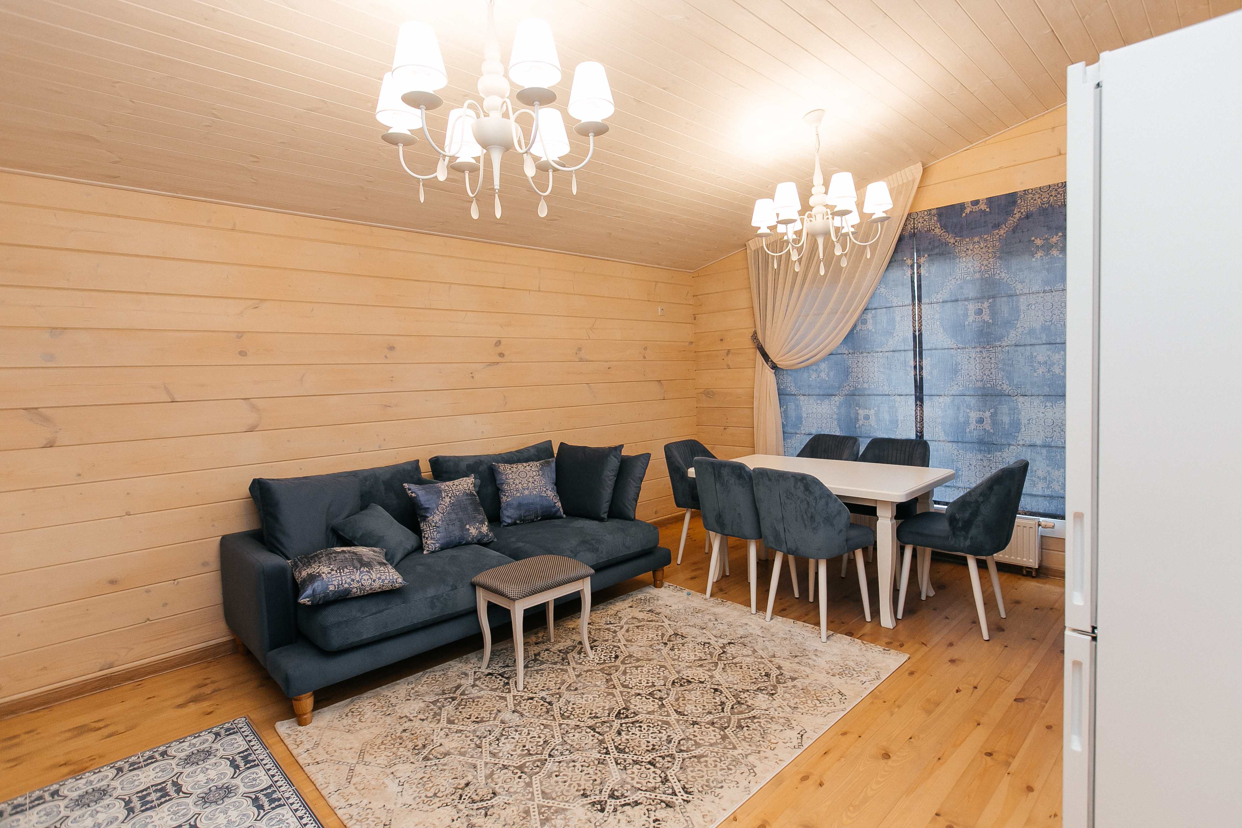 Дом-Баня из клееного бруса