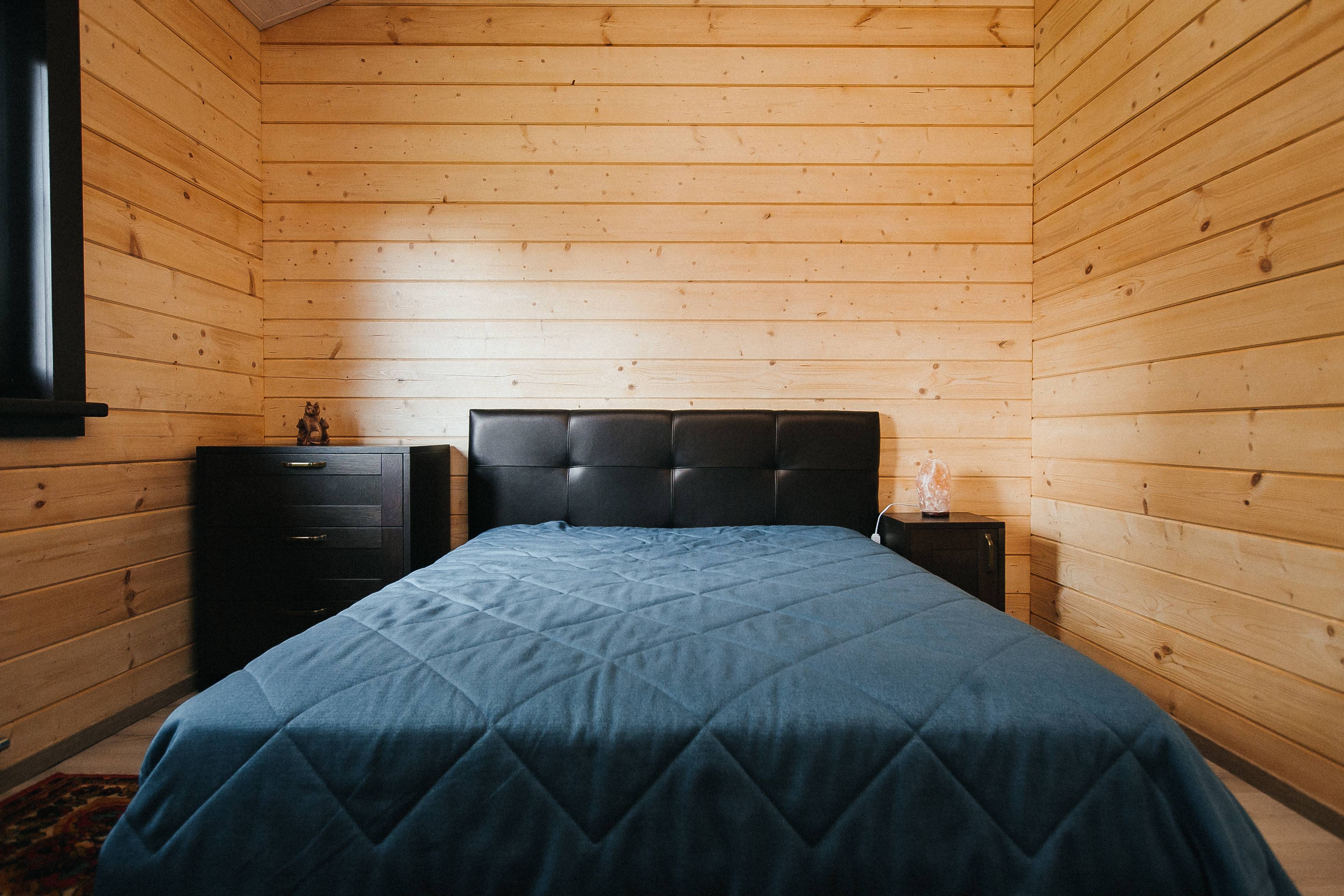 Дом с баней из клееного бруса