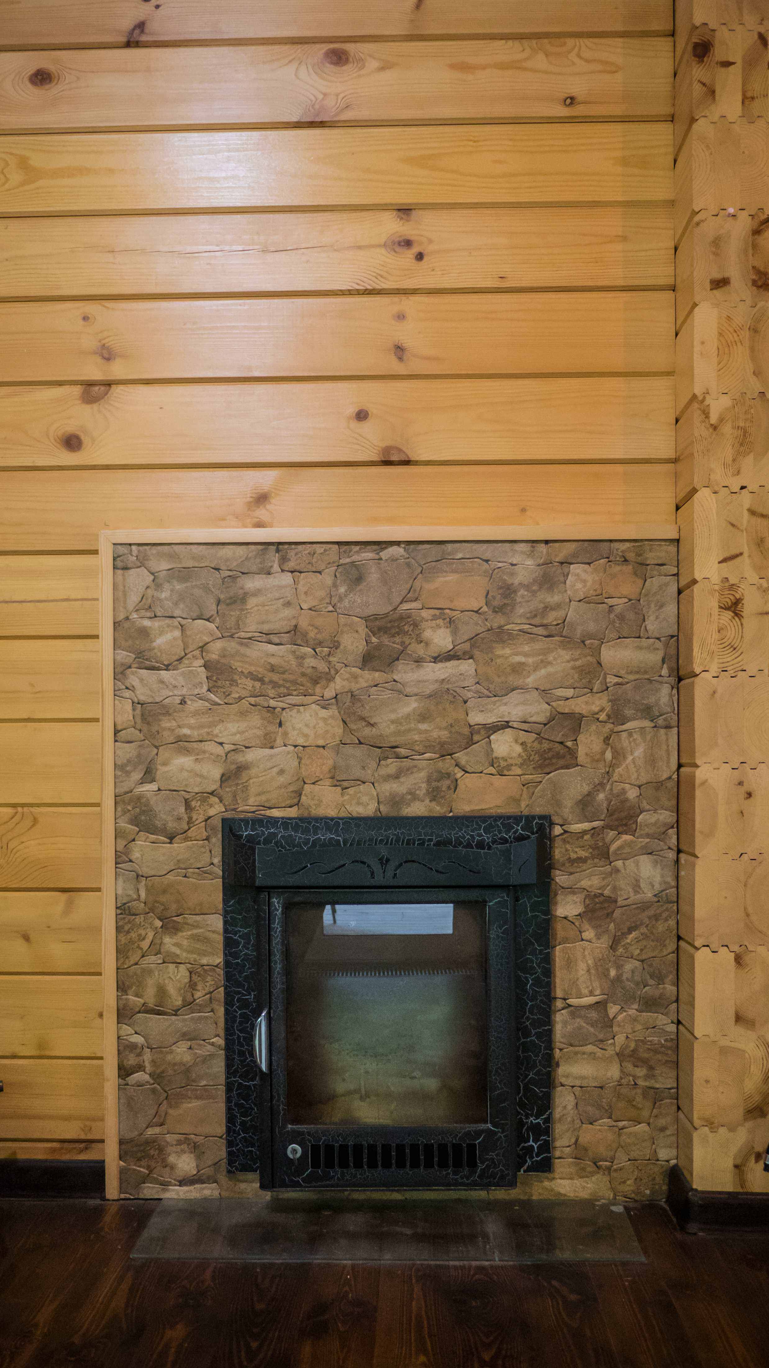 Загородный Дом с Баней из клееного бруса